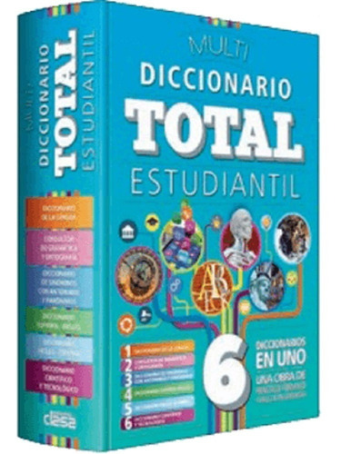 Multi Diccionario Total Escolar Ilustrado 6 En 1 - Ed Clasa
