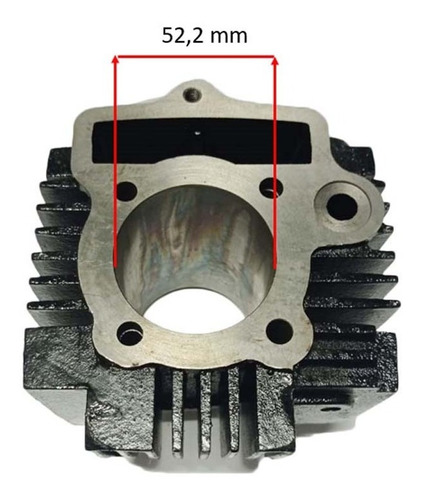 Cilindro Para Bicimoto 49cc Tipo Boji (52,2mm)