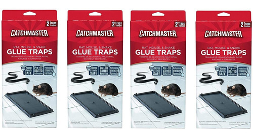 Catchmaster 402 - Trampas De Pegamento Para Ratas, Ratones Y