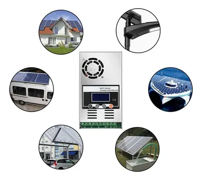 Powmr 60a Mppt Controlador De Carga Painel Solar 12-48v 150v