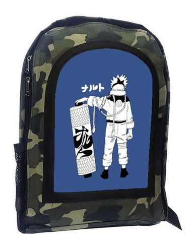 Mochila Camuflada Naruto Uzumaki A9