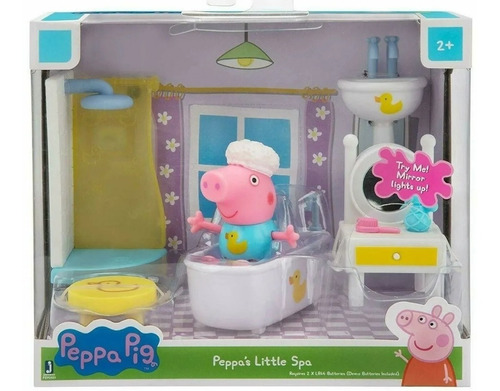 Peppa Pig Baño Con Luz En El Espejo Y Accesorios Spa Origin