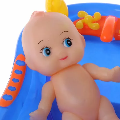 Bebe Bañera Muñeco Baño Agua Bebote Ducha Juguete Regalo