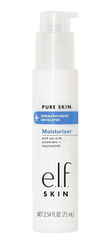 E.l.f. Pure Skin Moisturizer, Creamy & Weightless Daily Mois