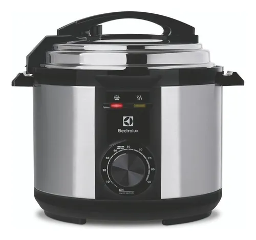 Panela Elétrica De Pressão Pce20 Inox 5 Litros Electrolux Frequência 60 Hz 220V Cor Inox e Preto