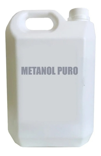 Bidón Metanol Puro Alcohol Metílico Puro X 5 Lts. Calidad!!