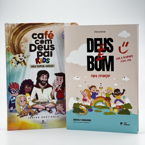 Café Com Deus Pai Kids + Deus É Bom Para Crianças | Danicolly Damasceno