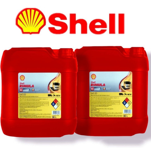 Aceite Shell Rimula R2 Diesel Sae-50 20 Lts. 