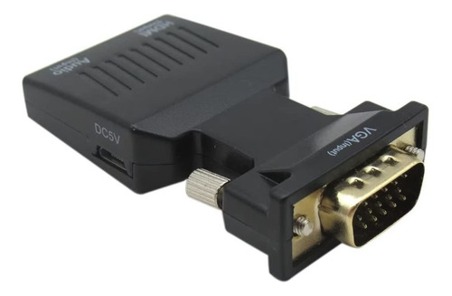 Outspot Vga To Hdmi Adapter Convertidor Audio Cable Usb