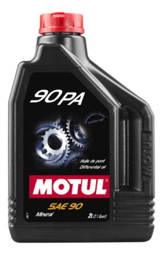 Lubricante Motul Sae 90 Pa - Diferenciales Autoblocantes 2l