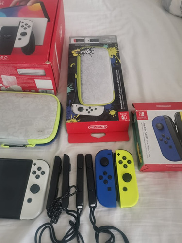 Nintendo Switch Neón Oled Modelo Blanco