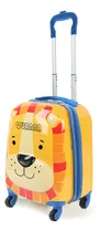 Comprar Maletas Equipajes De Viaje Infantil 18in Patrón 3d De Animales Amarillo Para Niños Ligera Duradera Mango Abs Retractil Altura Ajustable Rueda Silenciosa 360° Resistente A Los Arañazos Y Al Desgaste