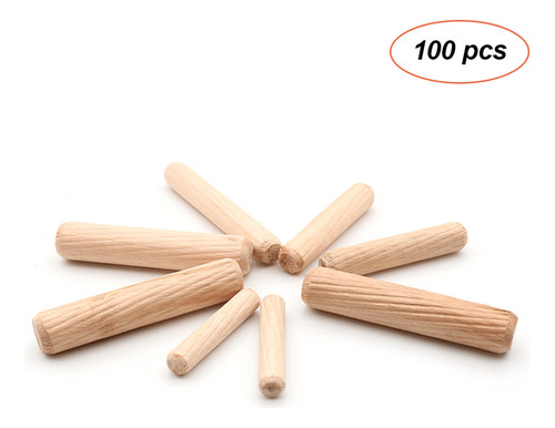 Z Tarugos De Madera, 100 Piezas, Juego De Alfileres De