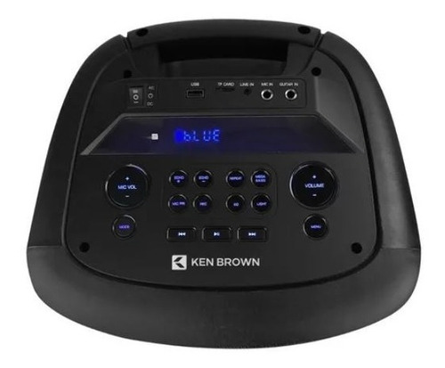 Imagen 2 de 2 de Bafle Potenciado Ken Brown Doble Woofer 10'' Nuke-10