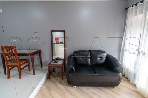 Imagem 4 de 15 de Flat No Jardim Paulista Excelente Localização - Sf23836