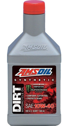 10w40 Amsoil Dirt Bike Aceite Moto Sintético 1l