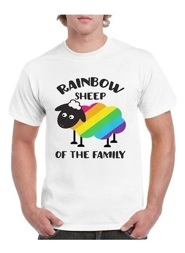 Polera Rainbow Sheep Of The Family Gay Lgbt 