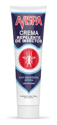 Repelente De Insectos Avispa Crema 100 Gr