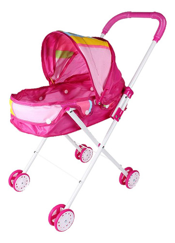 Imagen 1 de 6 de Juguete Diy Carrito De Supermercado De Mano Para Muñecas