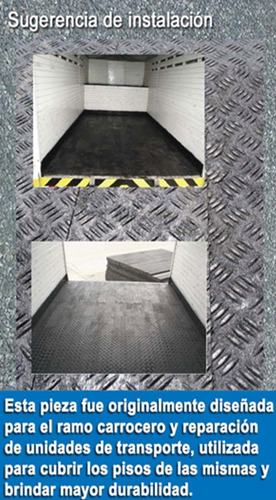 Plastitabla P/pisos De Carrocería De 3 M X 1.5 Bio30101 X10