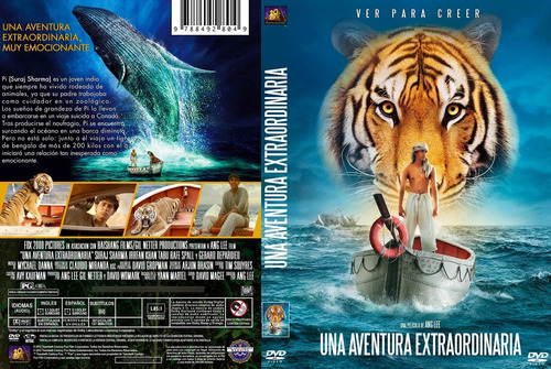 Una Aventura Extraordinaria ( La Vida De Pi) - Dvd
