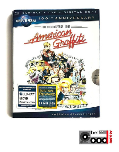 Blu-ray + Dvd + Digital Copy American Graffiti / Nuevo