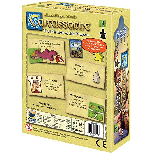 Carcassonne La Princesa Amp; La Tabla De Dragones 5ibzz