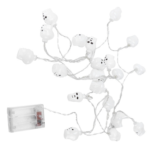 Skull Light String Skeleton S, Mini Portátil, Funciona Con P
