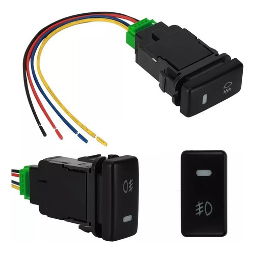 Boton Interruptor Switch Neblinero Faro 12v Auto Universal