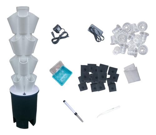 De Hidropónico Hydroponic Vertical 4 Capas De De Adaptador