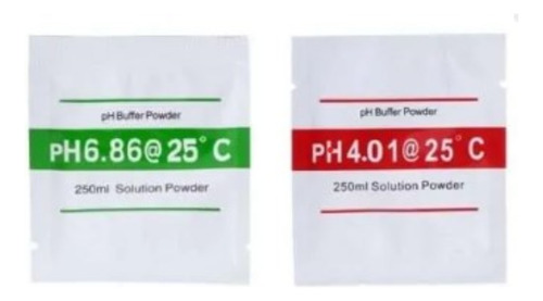 Polvo De Calibración De Ph Buffer Solution Powder X 2 