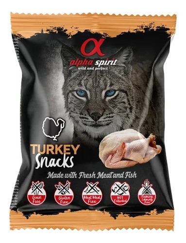 Snack Alpha Spirit Turkey Cat 50 Grm