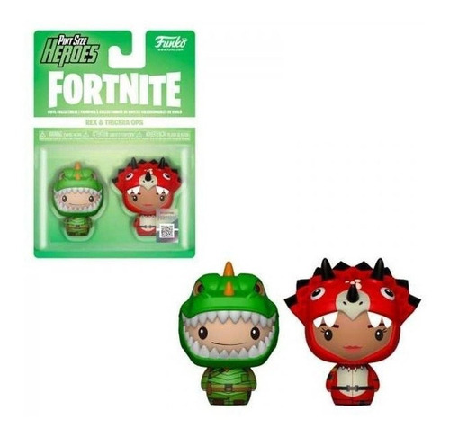 Funko Pint Size Heroes Fortnite Rex And Tricera Ops