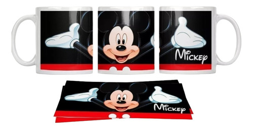 Diseños Plantillas Tazas Mickey Mouse Disney Sublimación M1