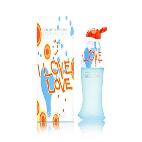 I Love Love De Moschino Eau De Toilette Spray 1.7 Oz Para