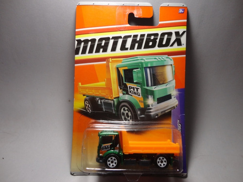 Matchbox Camion Tolva Pit King Edición Año 2011