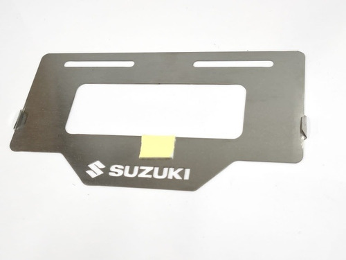 Imagen 1 de 5 de Porta Placa Protector De Placa Suzuki Gixxer Gsxs Gsxr 150