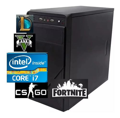 Cpu Pc Gamer Intel Barato Core I7 3.4ghz 8gb Ssd 480 500wts