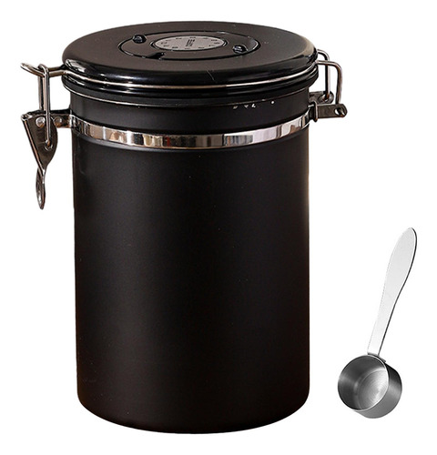 Utensilios De Contenedores De Café Recipientes De Negro.8l