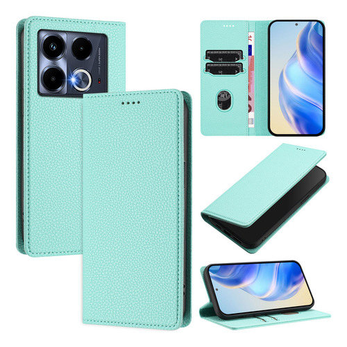 Funda Para Infinix Note 40 5g Con Cierre Magnético, Cubierta