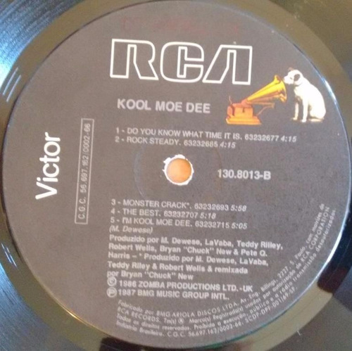 Kool Moe Dee - Kool Moe Dee (lp)