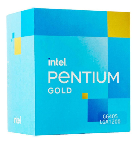 Processador Pentium G6405 Lga1200, Modelo Bx80701g6405