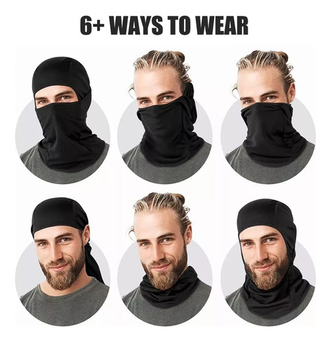 2balaclava Pasamontañas Militar Táctico Bandana Máscara Moto