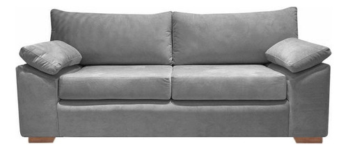 Sillon Sofa 2 Cuerpos Italiano Premium Pana Antimanchas