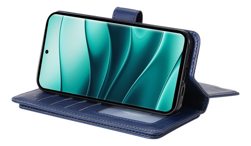 Funda Tipo Billetera Multifuncional Para Redmi Note 14 Pro+