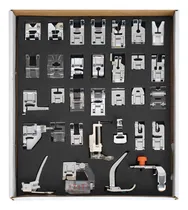 Comprar Set X32 Prensatelas Para Maquinas De Coser Gadnic Overlock