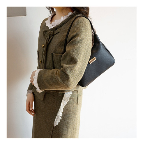 Bolso Versátil Para Hombro Y Axilas Con Cremallera