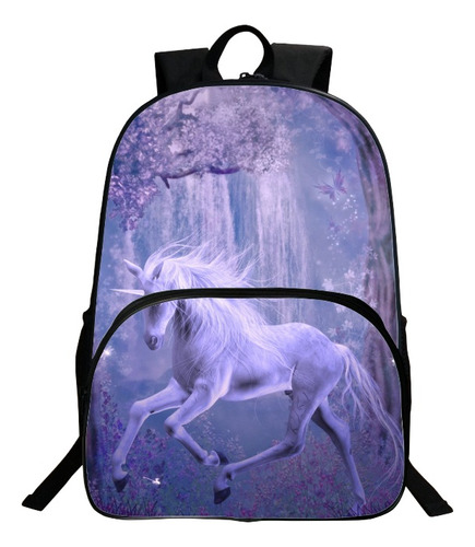 Mochila De Unicornio Estampada Al Por Mayor Para Estudiantes