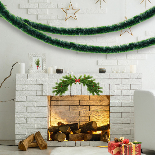 Gaa Decoración Para Árbol De Navidad En T, Tiras De Lana,