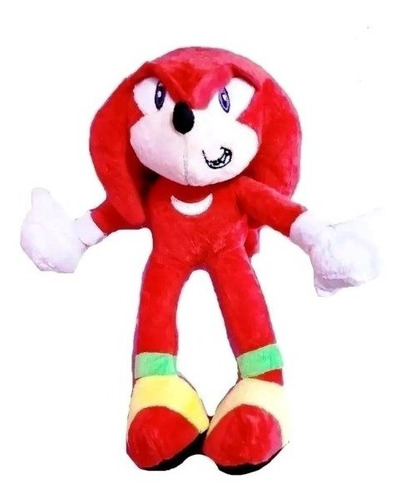 Knuckles Peluche Muñeco Erizo Videojuego Sonic Tails Silver